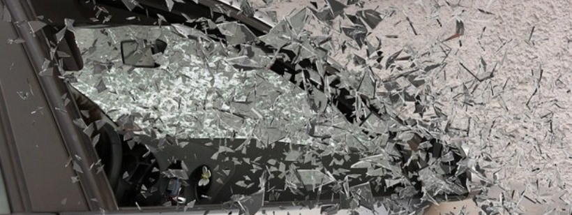 ДТП, Стекло