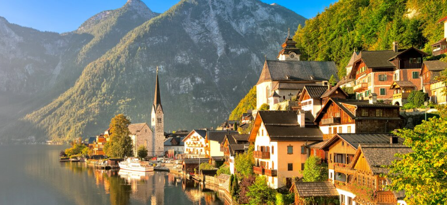 Фото города в Австрии