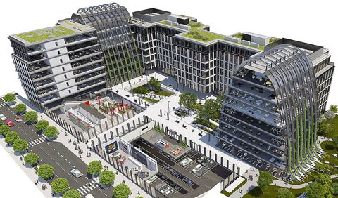 Открывается новый комплекс Florentinum в Праге в Чехии