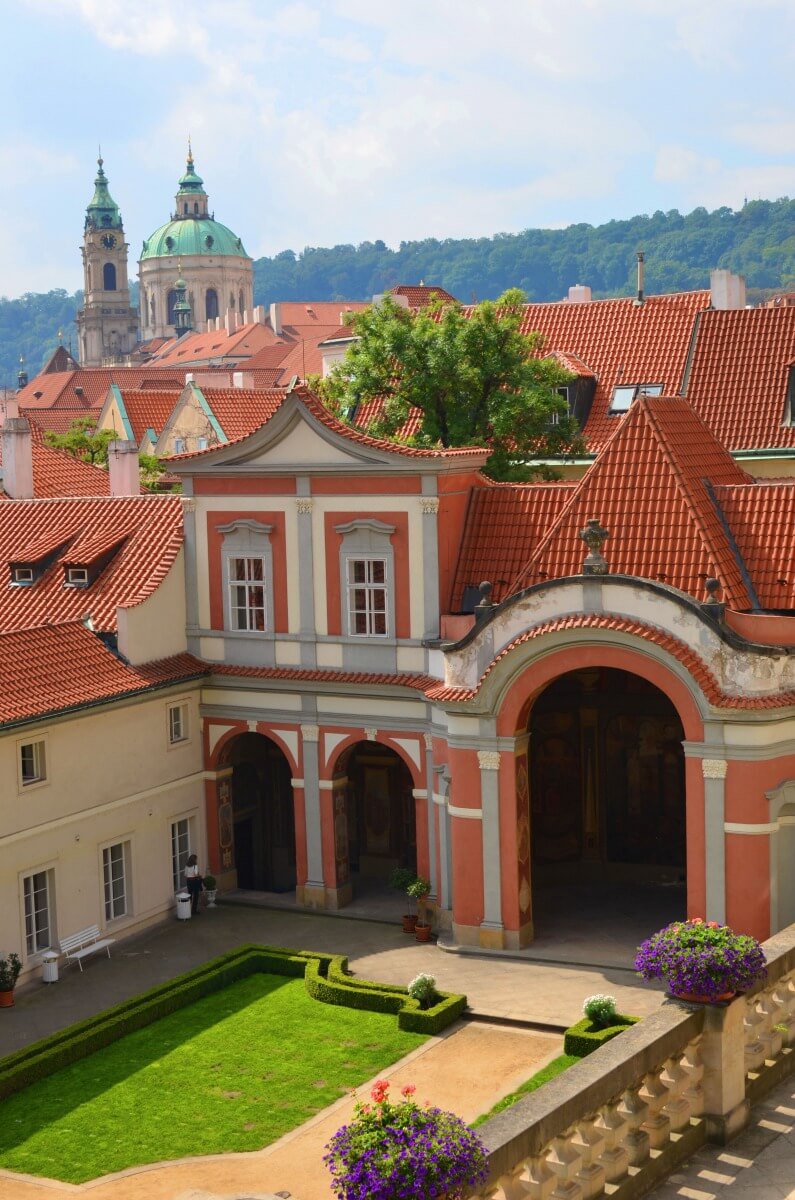 Свадьба в Дворцовых садах Прага