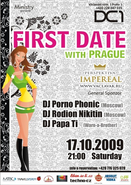 FIRST DATE with PRAGUE! FIRST DATE with PRAGUE!