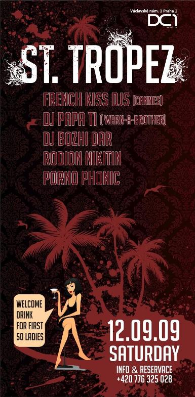 вечеринка ST. TROPEZ