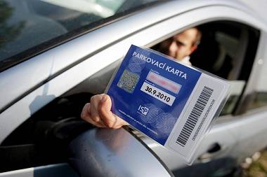 Парковочная карта в Праге