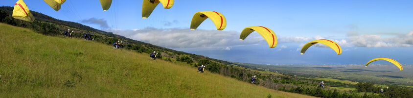 Полет на параплане в Праге