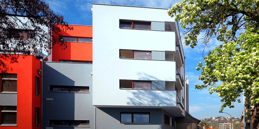 Современные квартиры среди зелени в Праге 4