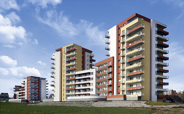 Резидентный комплекс в Праге 9 - Летняны Резидентный комплекс в Праге 9 - Летняны