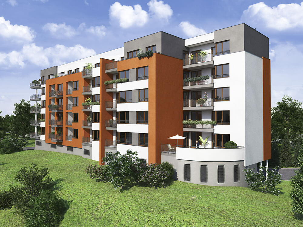 Продажа квартир в зеленом районе Праги 4