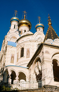 Венчание в храме св. Петра и Павла в Карловых Варах