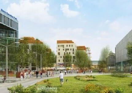 Парк «Новая Kaролина» в Острaве