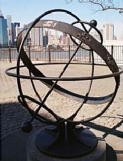 Кольцевые солнечные часы в Нью Йорке