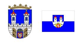 Флаг и герб города Хомутов