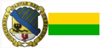 Герб и флаг города Франтишковы Лазни, Чехия