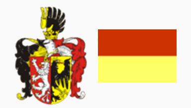 Герб и флаг города Мельник, Чехия