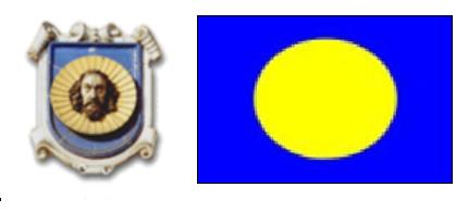 Герб и план города Tеплице, Чехия