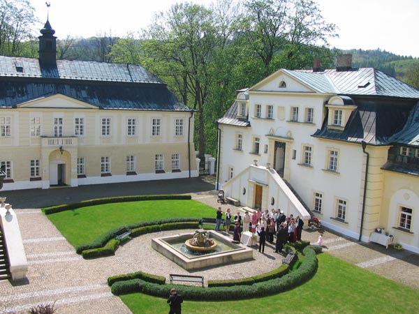 Свадьба в Праге Свадьба в замке Енералка