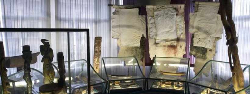 Экспозиция культуры Океании и Австралии в Чехии