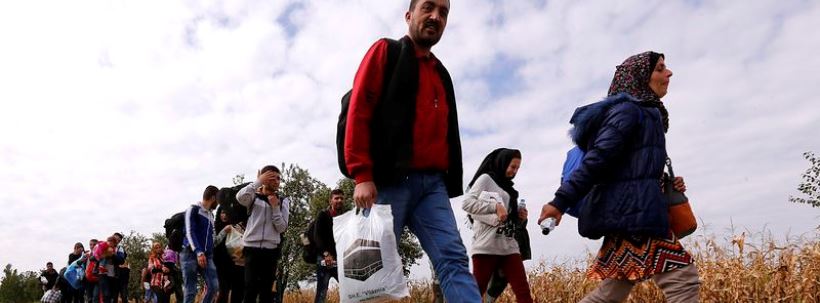 Наплыв беженцев в Чехии