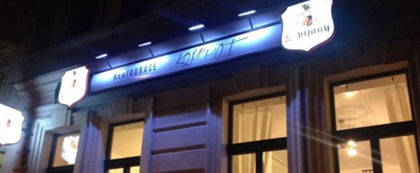 Ресторан «Компот» – специализация на итальянских и славянских блюдах в Чехии