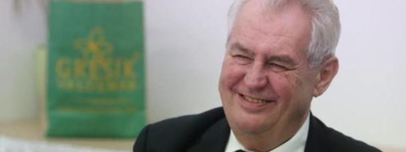 Президент Чехии Милош Земан посетил Технический Университет в Либерце